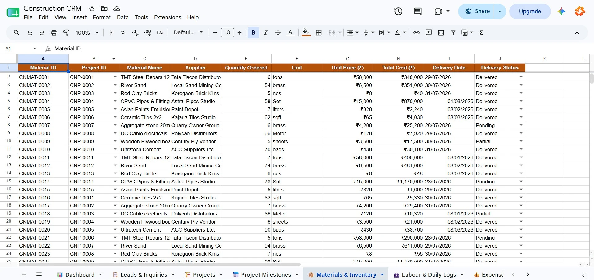 Solar CRM for teams