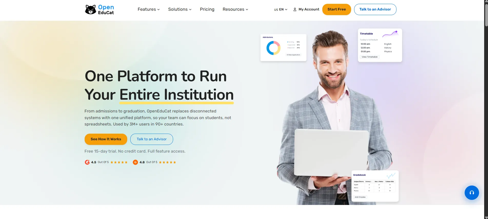 OpenEduCat Screenshot
