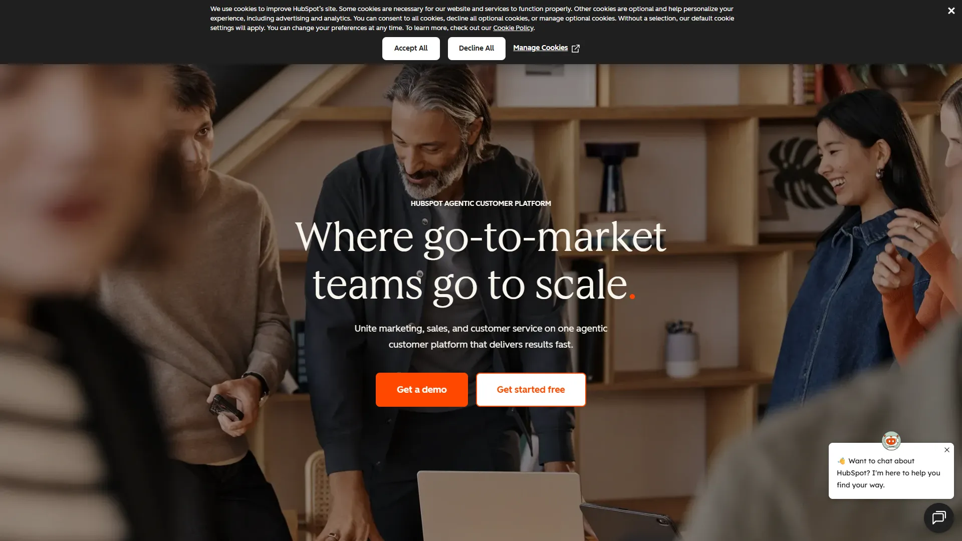 HubSpot CRM Screenshot